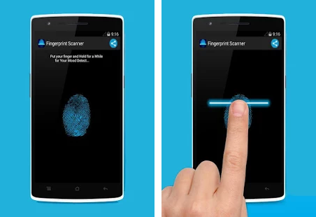 Fake Fingerprint Scanner App