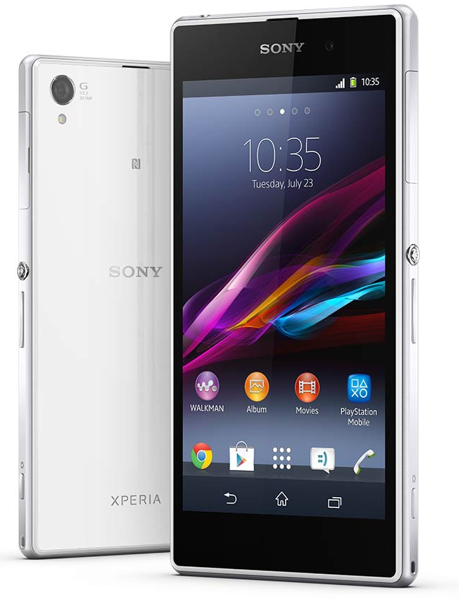 First Waterproof smartphone Sony Xperia Z