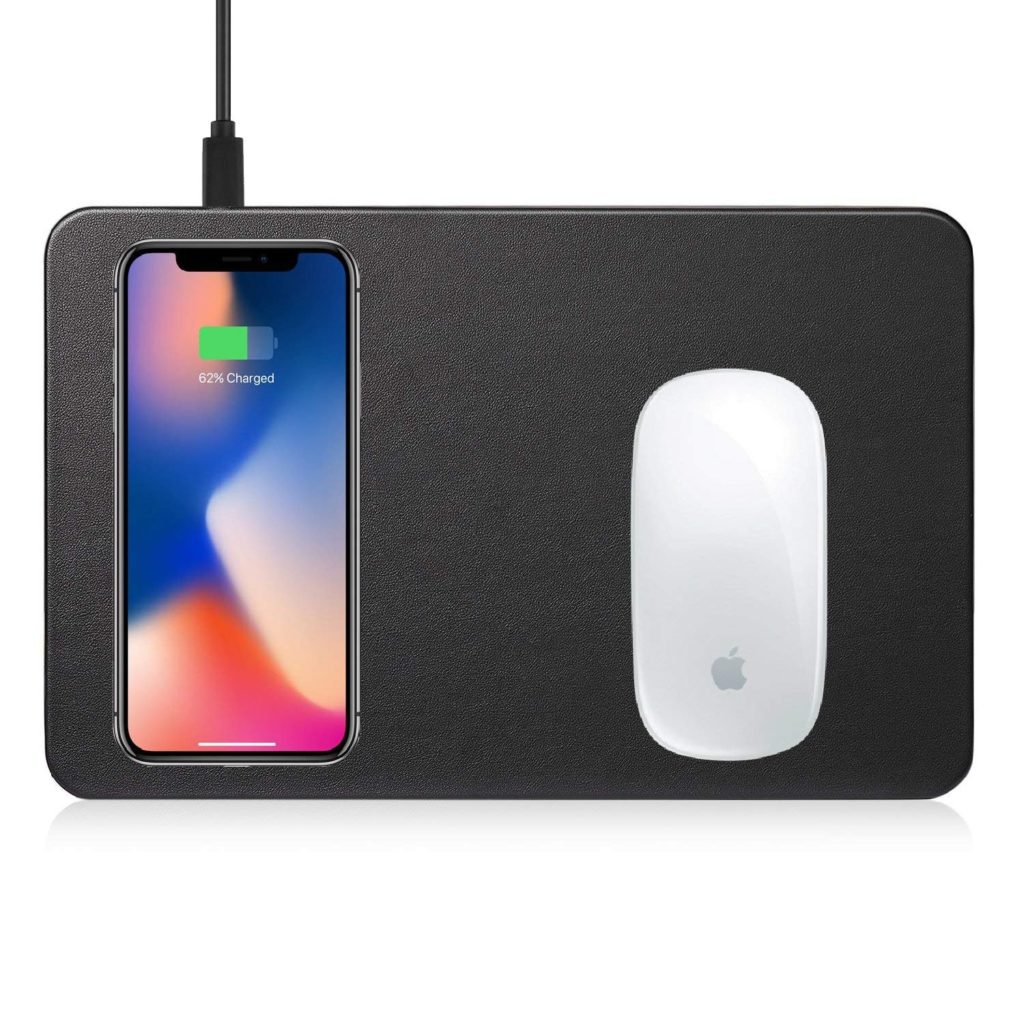 Mouse Pad with Wireless Charging - Cool Gadgets To Gift