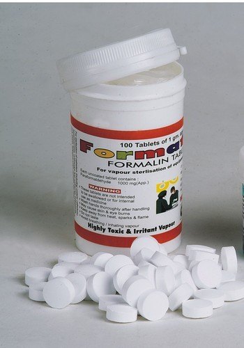 Disinfect Your Belongings using Formalin Tablets